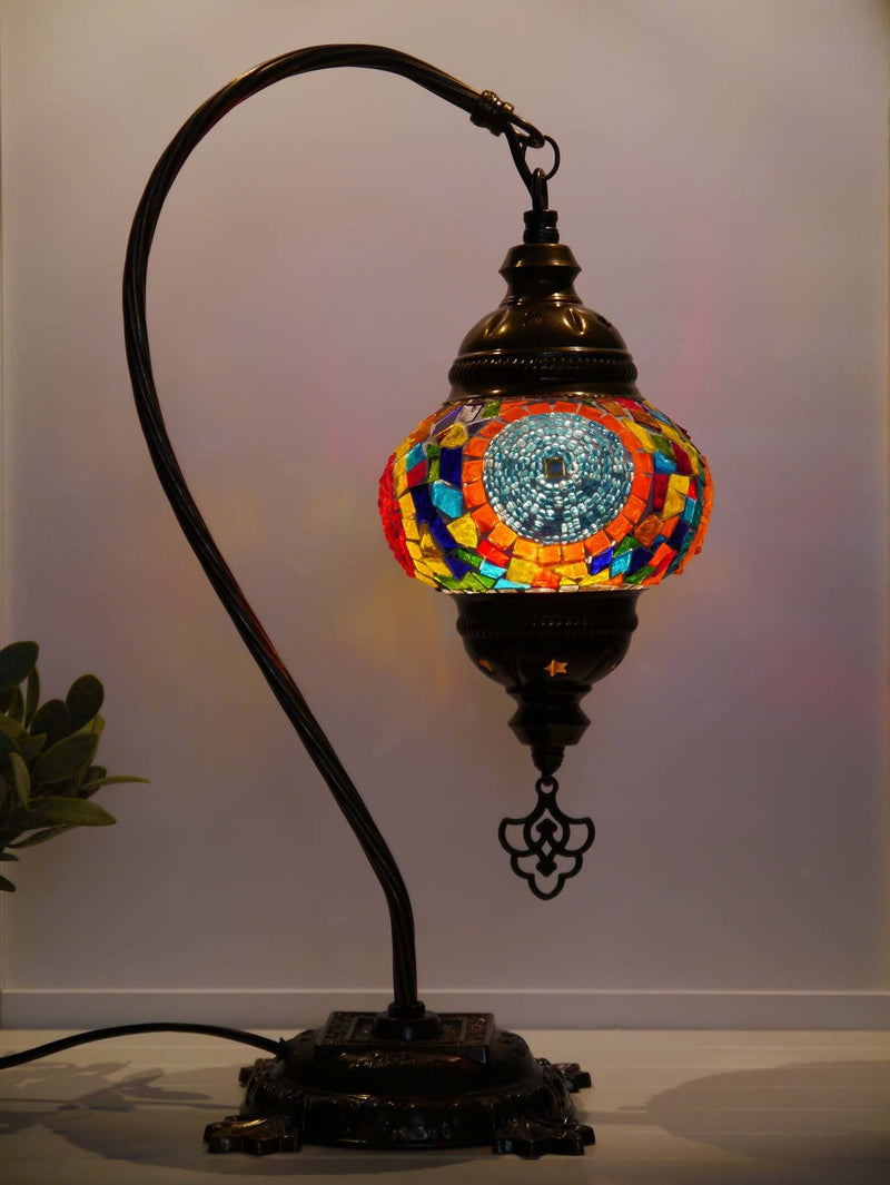 Turkish Lamp Multicoloured Mix Circle Beads Australia