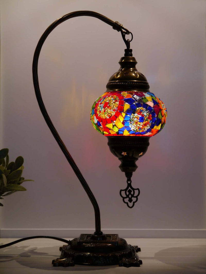 Turkish Lamp Hanging Multicoloured Mix Circle