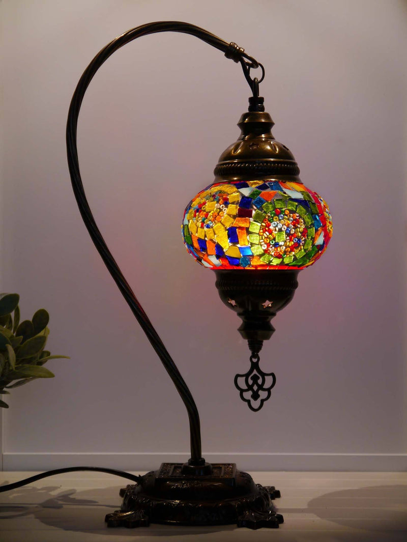 Turkish Lamp Hanging Multicoloured Mix Circle