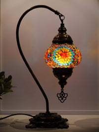 Turkish Lamp Hanging Multicoloured Star Beads