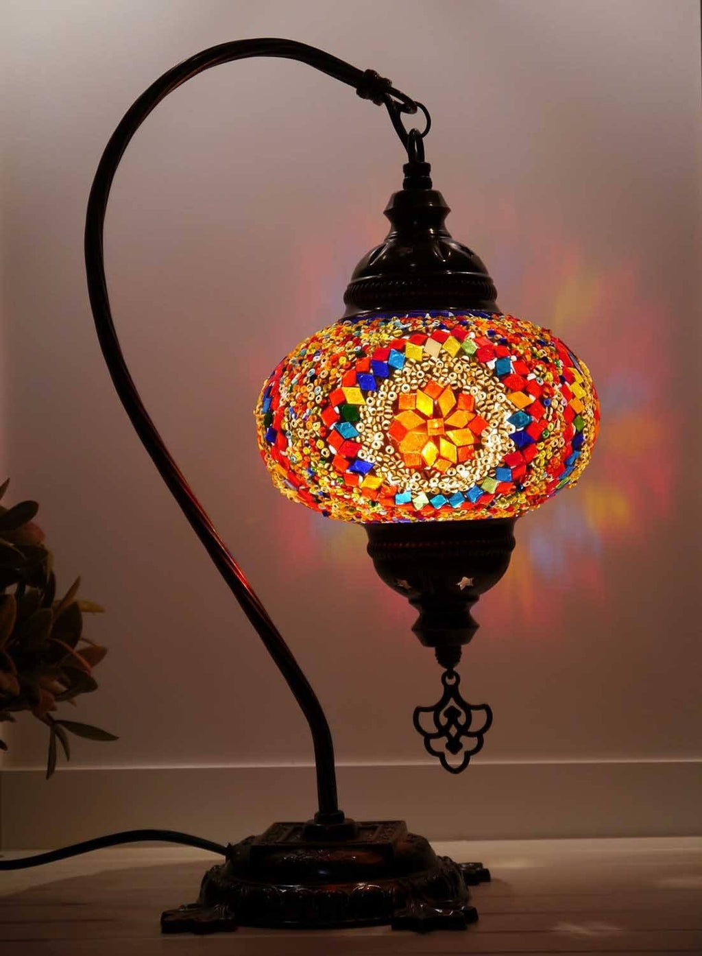 Turkish Lamp Multicoloured Round Australia