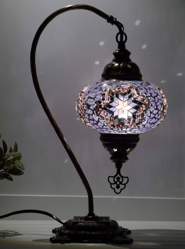 Turkish lamps purple colour