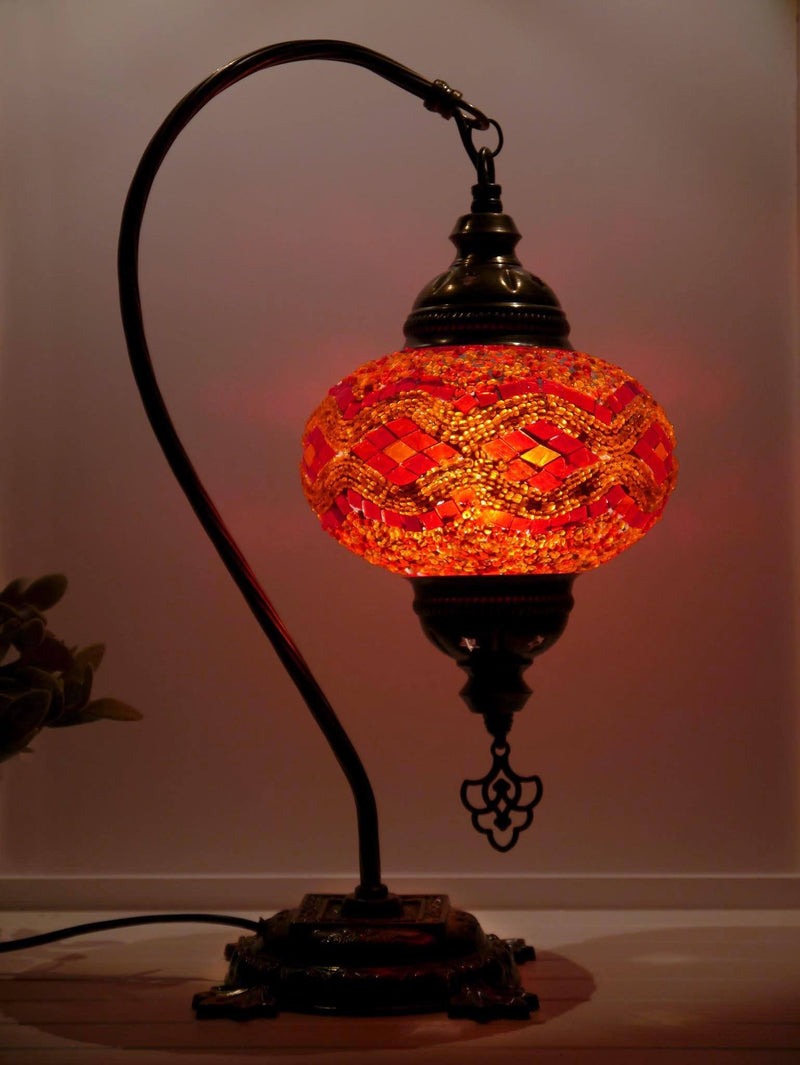 Turkish Lamp Red Colour Kilim