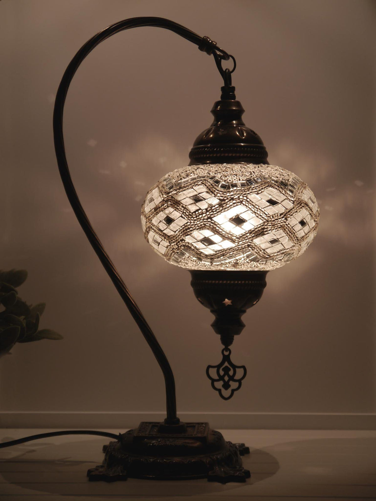 Turkish Lamps White Clear Australia