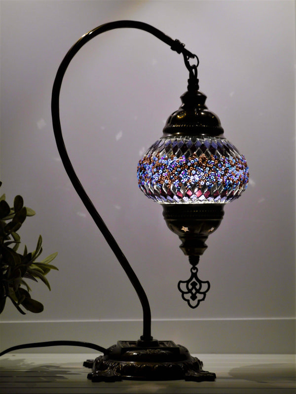 Turkish Lamps purple colour Australia