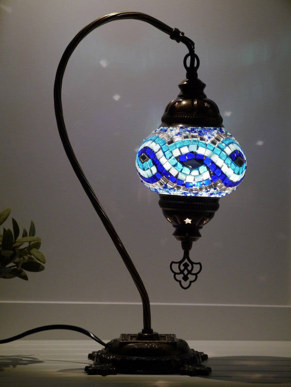 Turkish Lamps Blue Colour