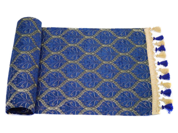 Turkish Table Runner Blue Colour