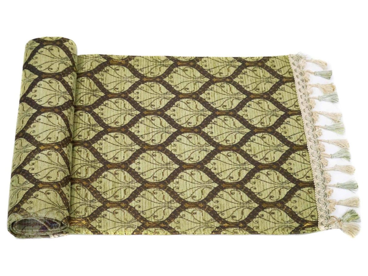 Turkish Table Runner Green Colour
