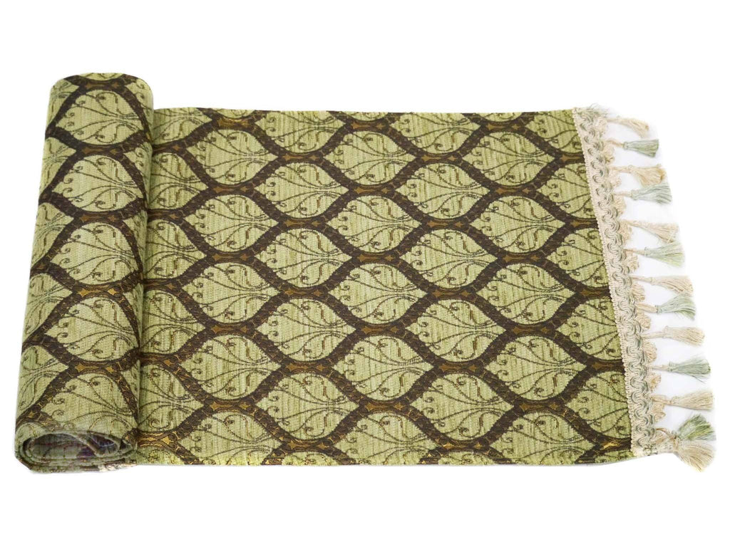 Turkish Table Runner Green Colour