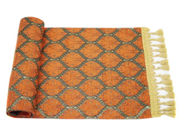 Turkish Table Runner Orange Colour