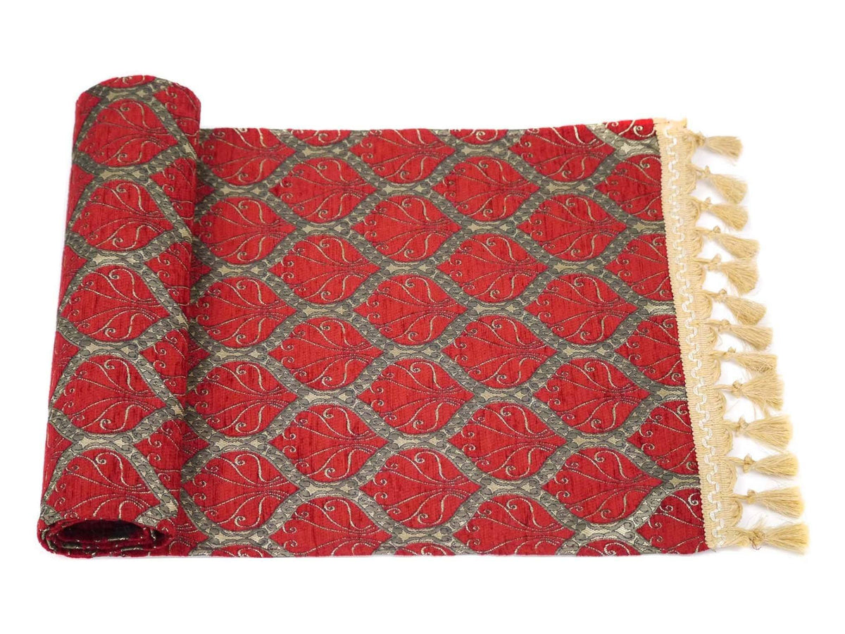 Turkish Table Runner Red Colour