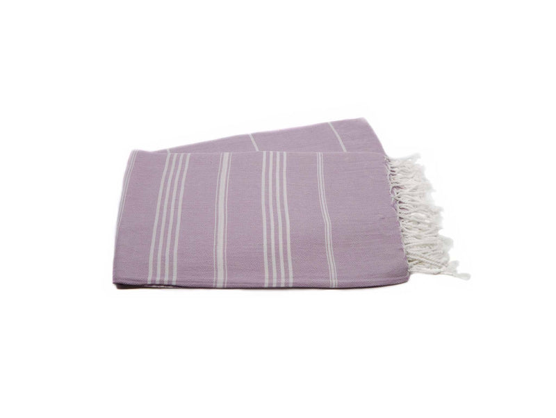 Turkish Beach Towels Purple Lavender Colour