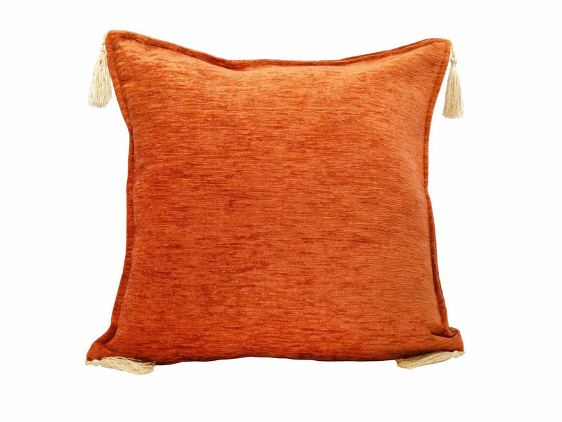 Turkish Cushion Cover New Ottoman Rusty Orange