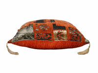 Turkish Cushion Cover New Ottoman Rusty Orange