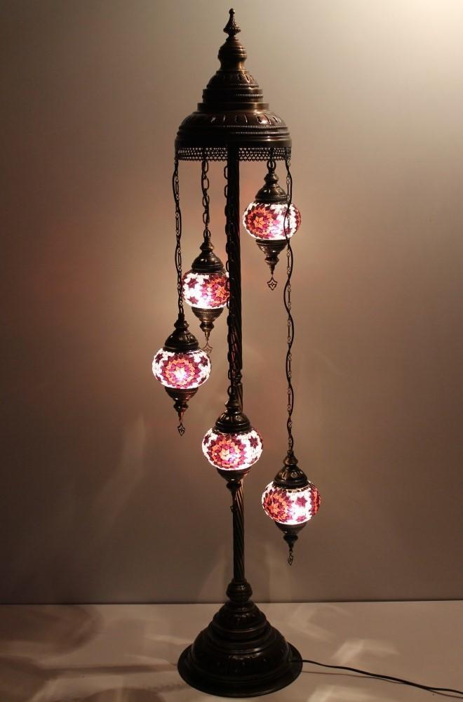 Turkish floor standing lamp red Australia