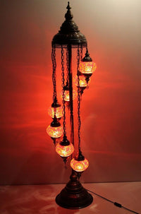 Turkish floor standing lamp red Australia