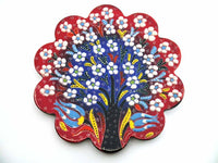 Turkish Trivet Tree of Life Red colour
