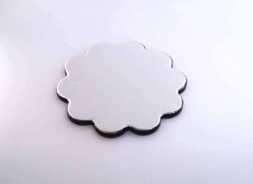 Turkish Trivet Flower Collection Two Tone Green