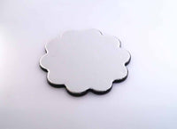 Turkish Trivet Flower Collection Two Tone Green