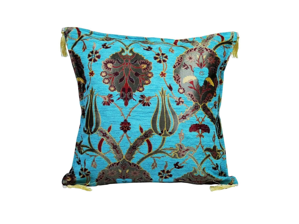 Turkish Cushion Cover Turquoise colour