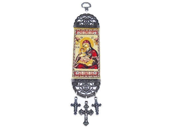 Christian Tapestry Virgin Mary and Child Jesus