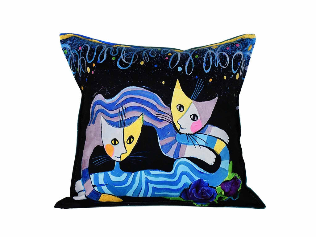Cat Cushion Cover Design 14 Textile Sydney Grand Bazaar 