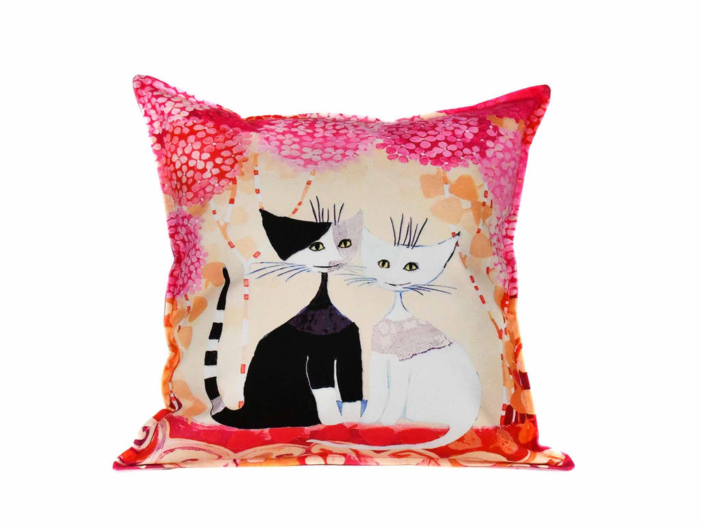 Cat Cushion Cover Design 18 Textile Sydney Grand Bazaar 