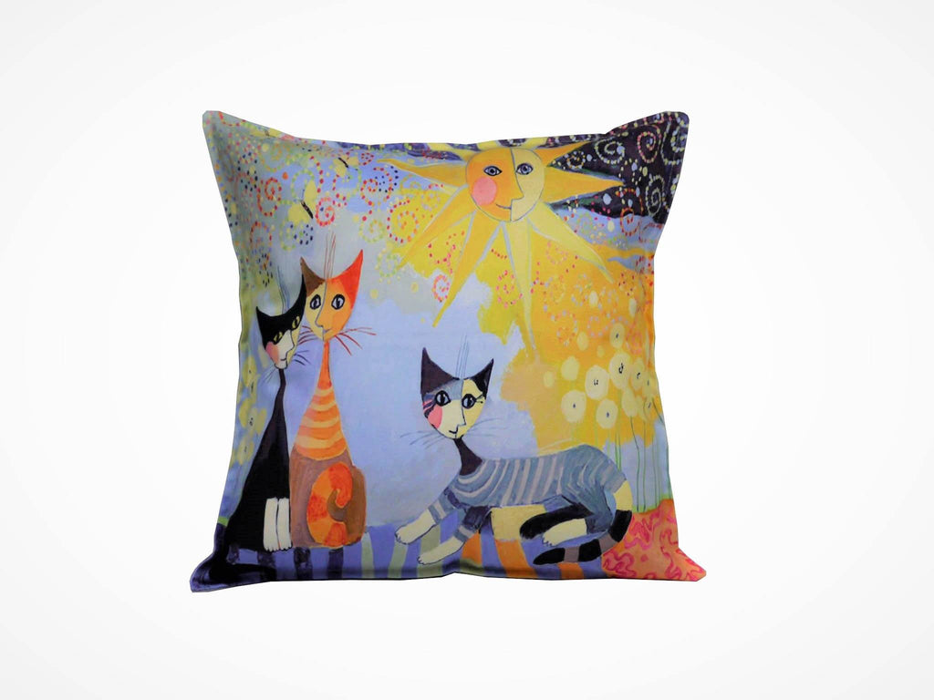 Cat Cushion Cover Design 8 Textile Sydney Grand Bazaar 