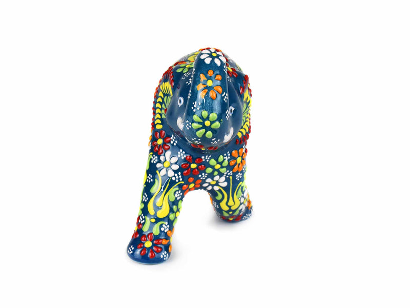 Ceramic Decorative Elephant Medium Green Design 2 Ceramic Sydney Grand Bazaar 