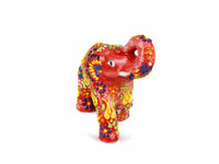 Ceramic Decorative Elephant Small Red Ceramic Sydney Grand Bazaar 