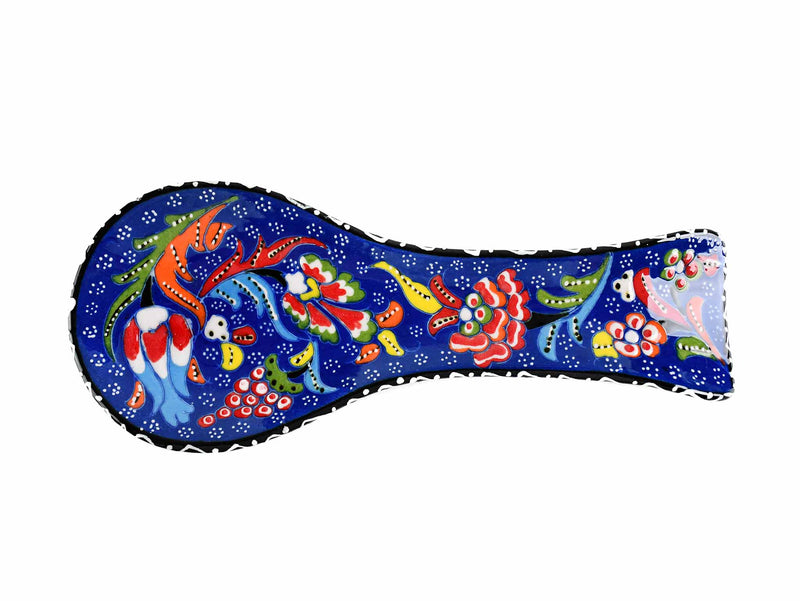 Ceramic Spoon Holders Flower Collection Blue Ceramic Sydney Grand Bazaar 11 