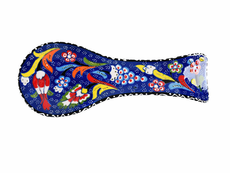 Ceramic Spoon Holders Flower Collection Blue Ceramic Sydney Grand Bazaar 15 