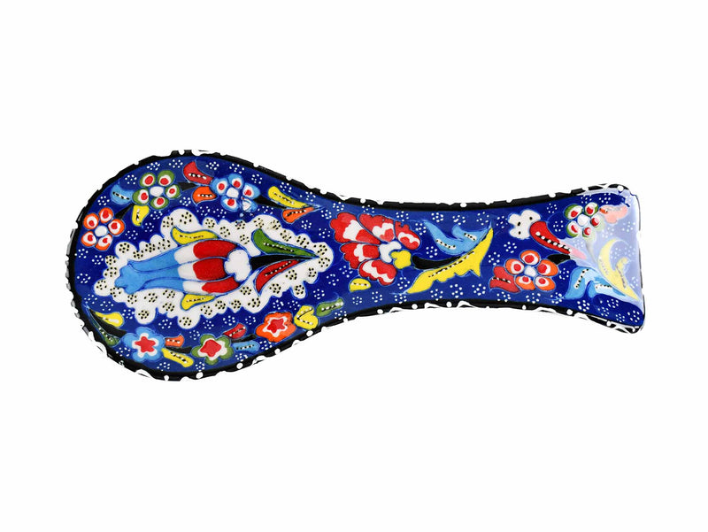 Ceramic Spoon Holders Flower Collection Blue Ceramic Sydney Grand Bazaar 14 