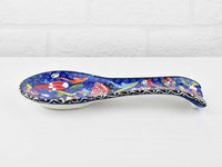 Ceramic Spoon Holders Flower Collection Blue Ceramic Sydney Grand Bazaar 