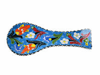 Ceramic Spoon Holders Flower Collection Light Blue Ceramic Sydney Grand Bazaar 7 