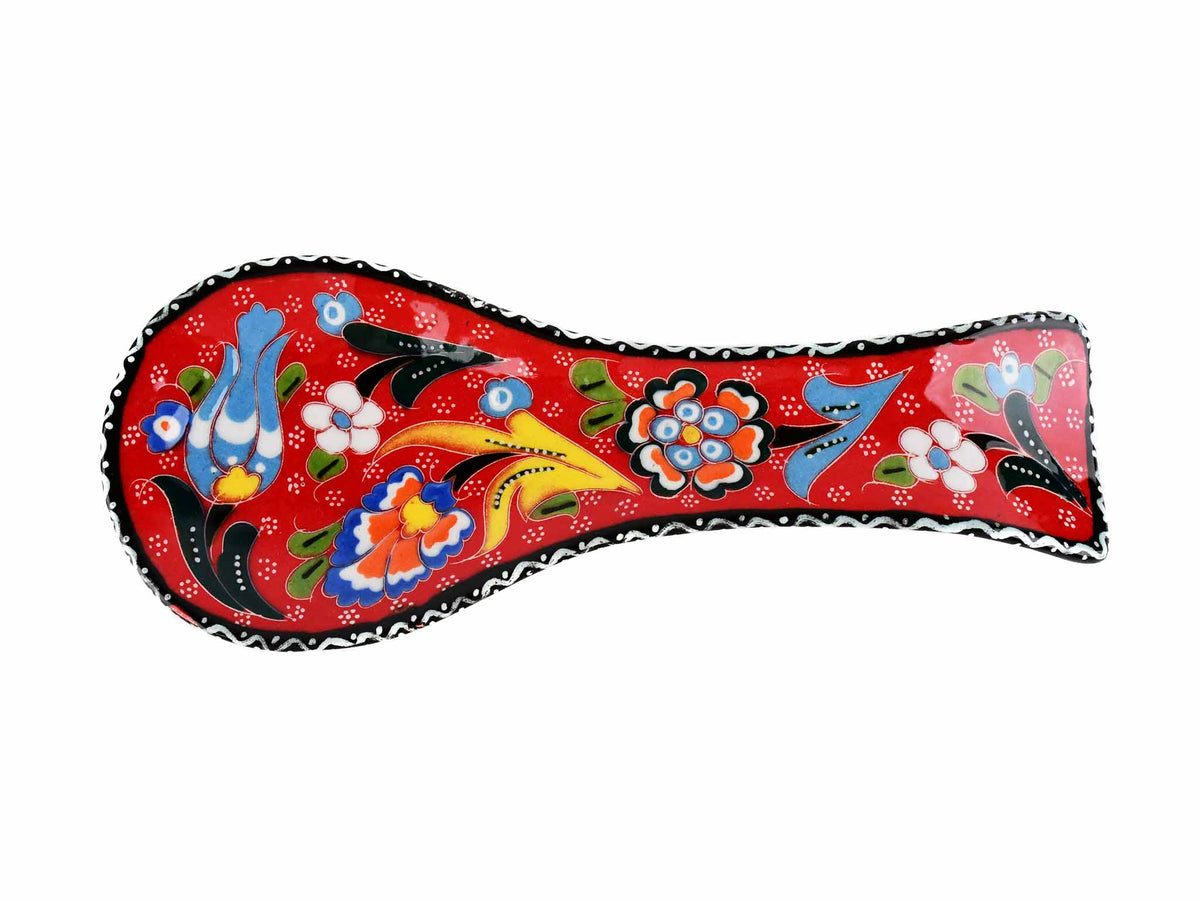 Ceramic Spoon Holders Flower Collection Red Ceramic Sydney Grand Bazaar 6 