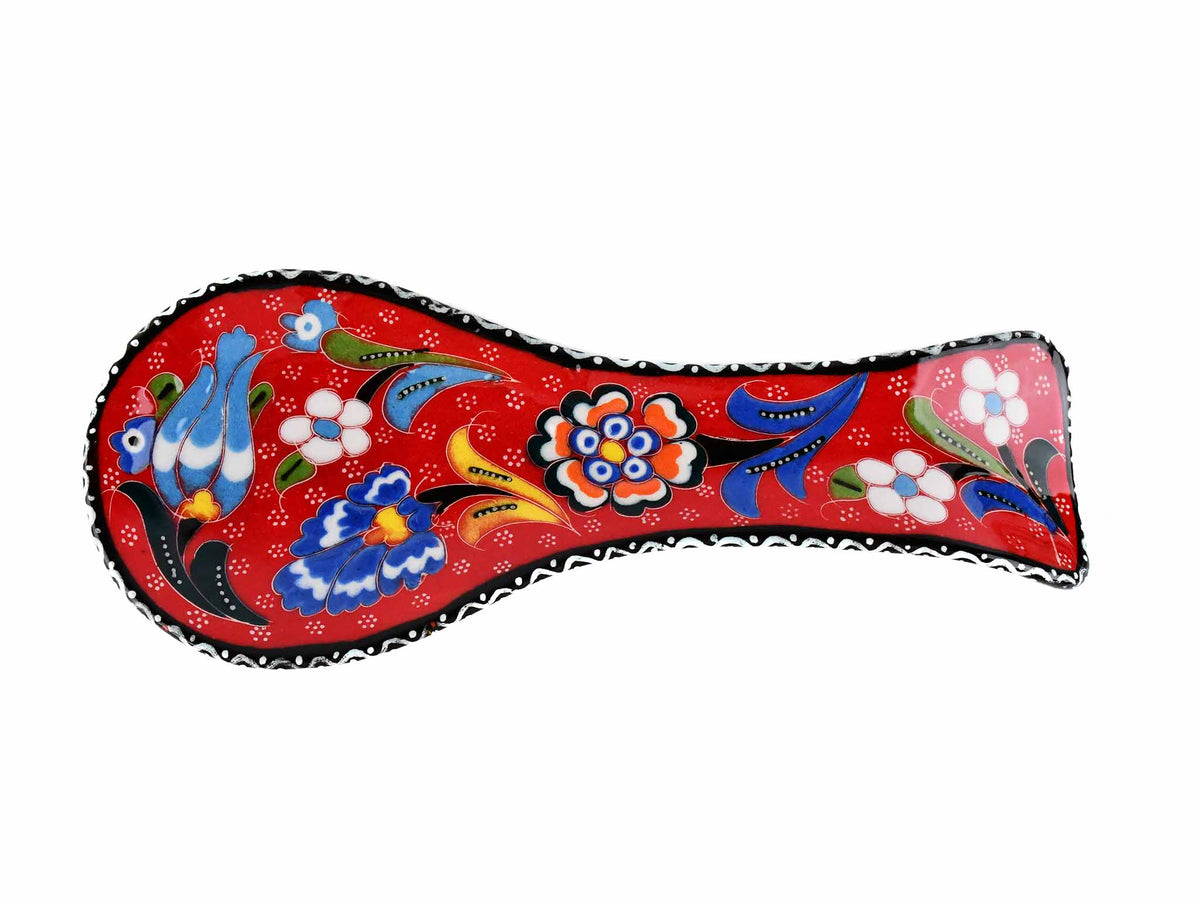 Ceramic Spoon Holders Flower Collection Red Ceramic Sydney Grand Bazaar 4 