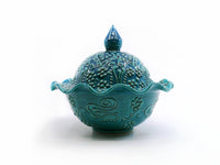 Ceramic Sugar Bowl Firuze Collection Green