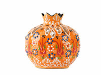 Decorative Pomegranate Candle Holder Dantel Yellow Ceramic Sydney Grand Bazaar 