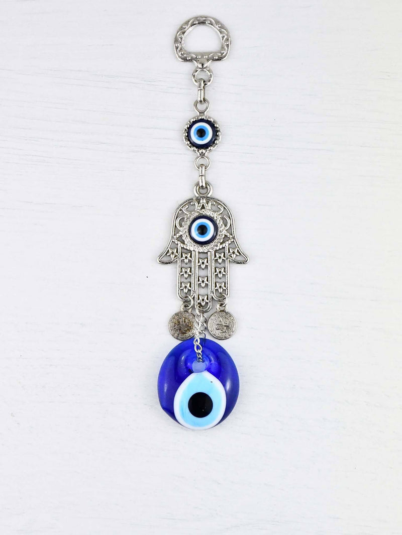 Evil Eye Hamsa Hand Filigree Ornament