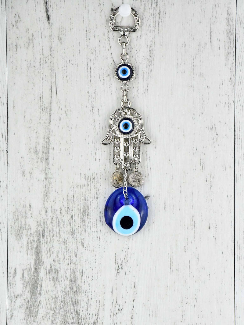 Evil Eye Hamsa Hand Filigree Ornament