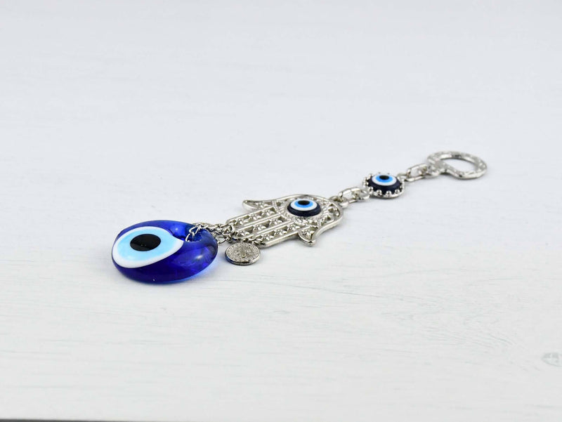 Evil Eye Hamsa Hand Filigree Ornament 