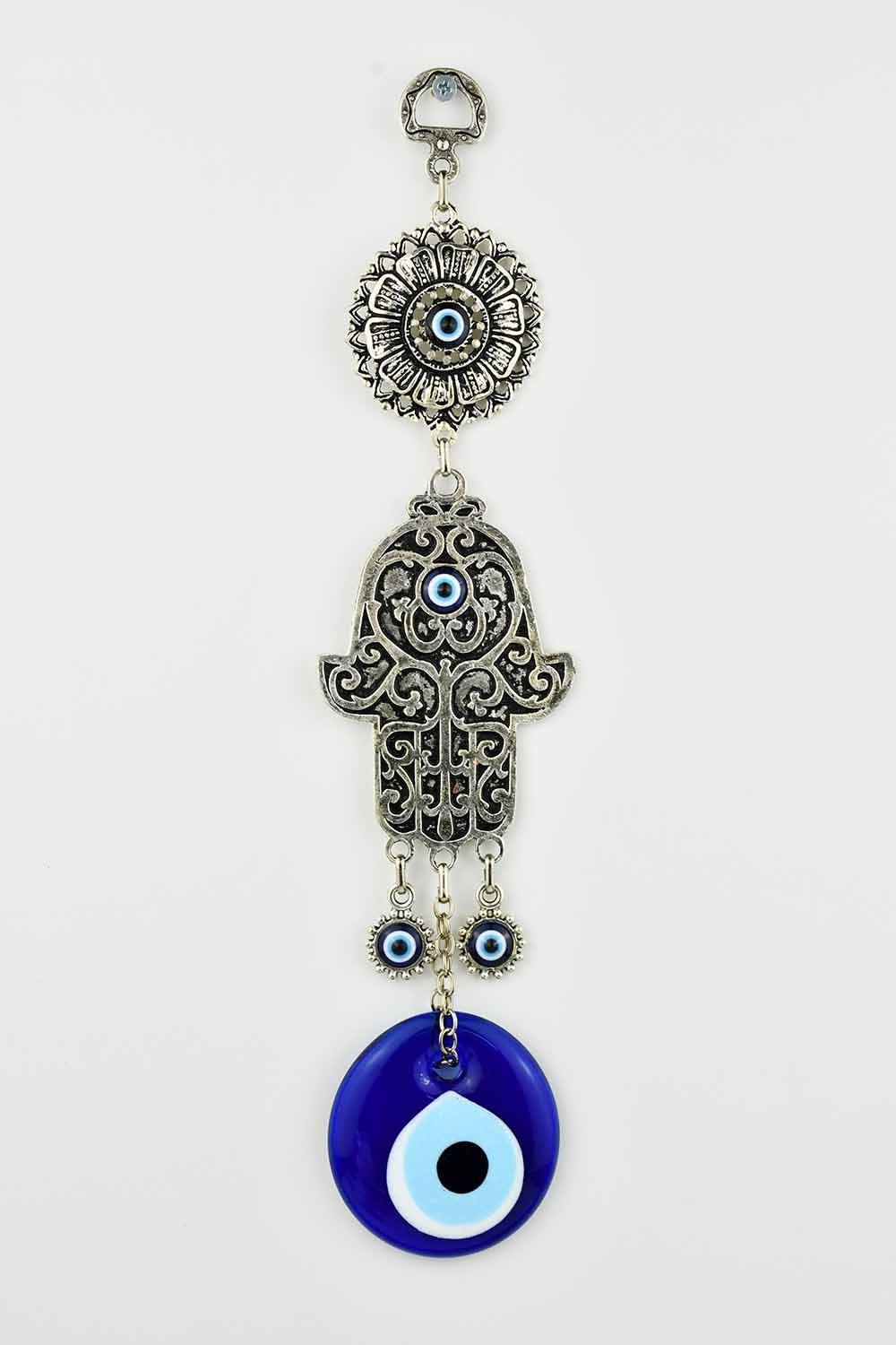 Evil Eye And Hamsa Hand Ornament Medium #3 Evil Eye Sydney Grand Bazaar 