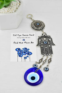 Evil Eye And Hamsa Hand Ornament Vintage Medium #4 Evil Eye Sydney Grand Bazaar 