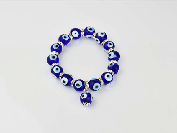 Evil Eye Bracelet #15137 10mm Evil Eye Sydney Grand Bazaar 
