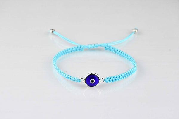 Evil Eye Bracelet Blue Eye Macrame Turquoise Evil Eye Sydney Grand Bazaar 