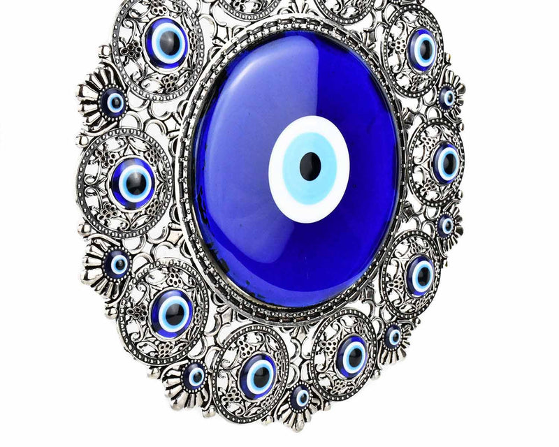 Evil Eye Glass Round Wide Frame Extra Large Design 2 Evil Eye Sydney Grand Bazaar 