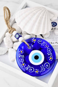 Evil Eye Hand Painted Glass Beads Wall Hanging Evil Eye Sydney Grand Bazaar 