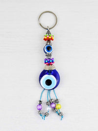 Evil Eye Keyring Eye Bead Colourful