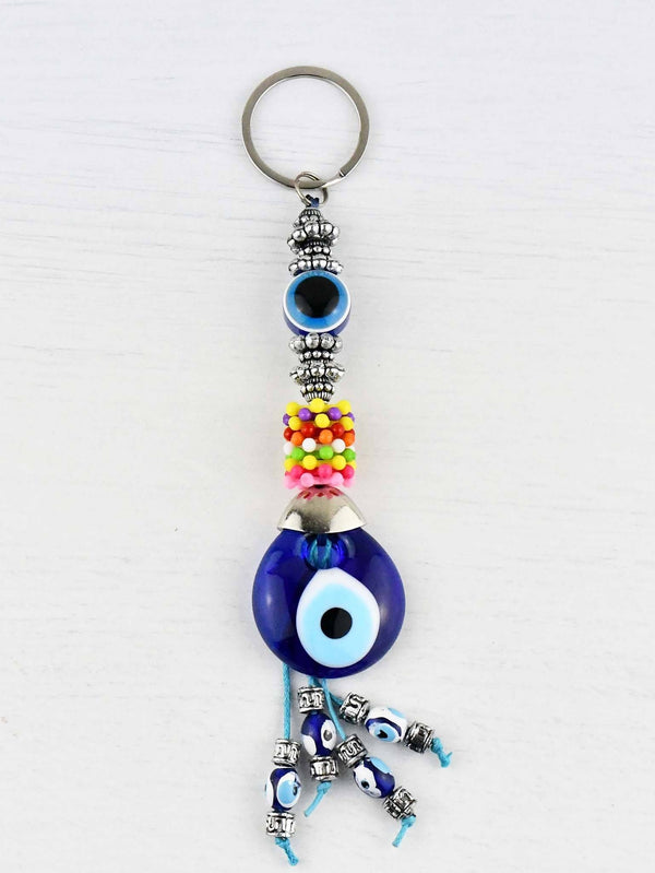 Evil Eye Keyring Eye Bead Colourful